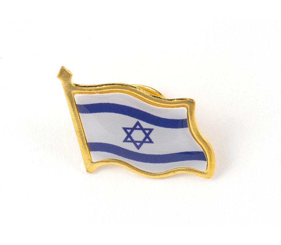Israel Flag Lapel Pin