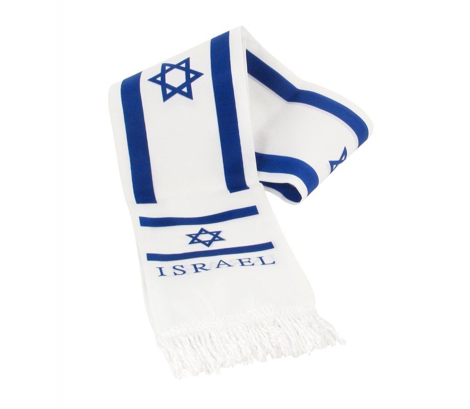 Israel Flag Scarf