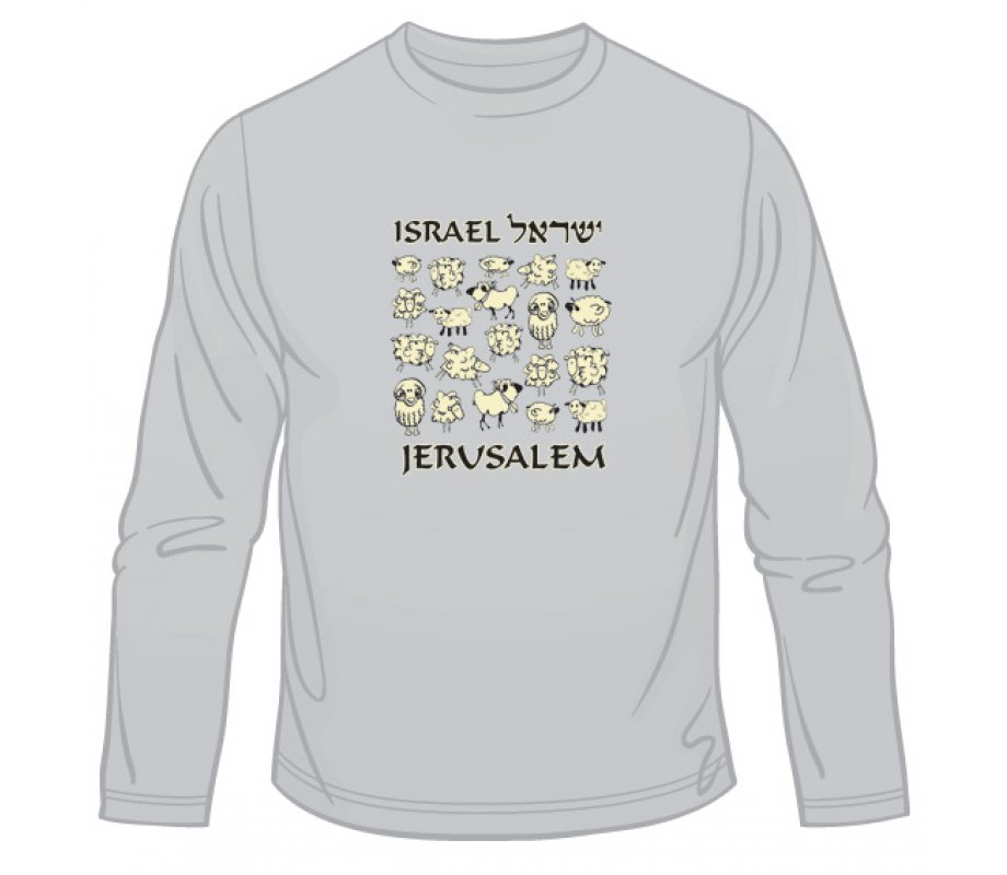 Israel Sheep Long Sleeved T-Shirt