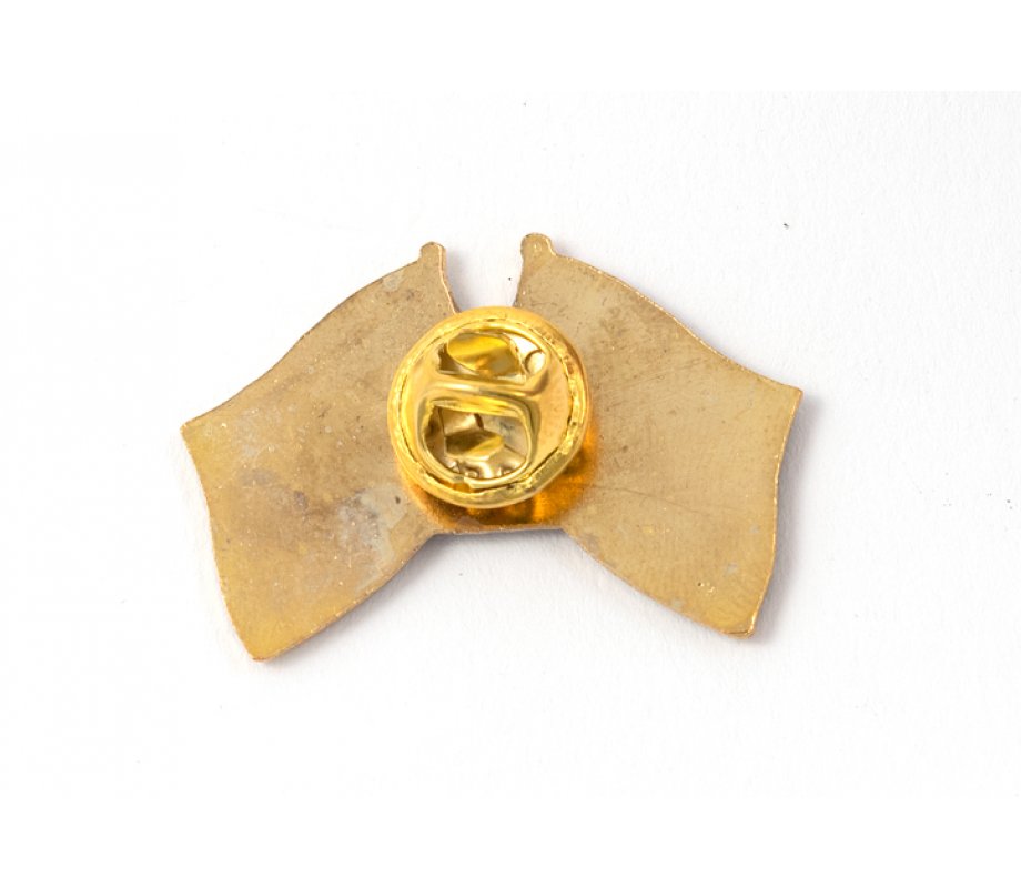 Israel-Mexico Flags Lapel Pin