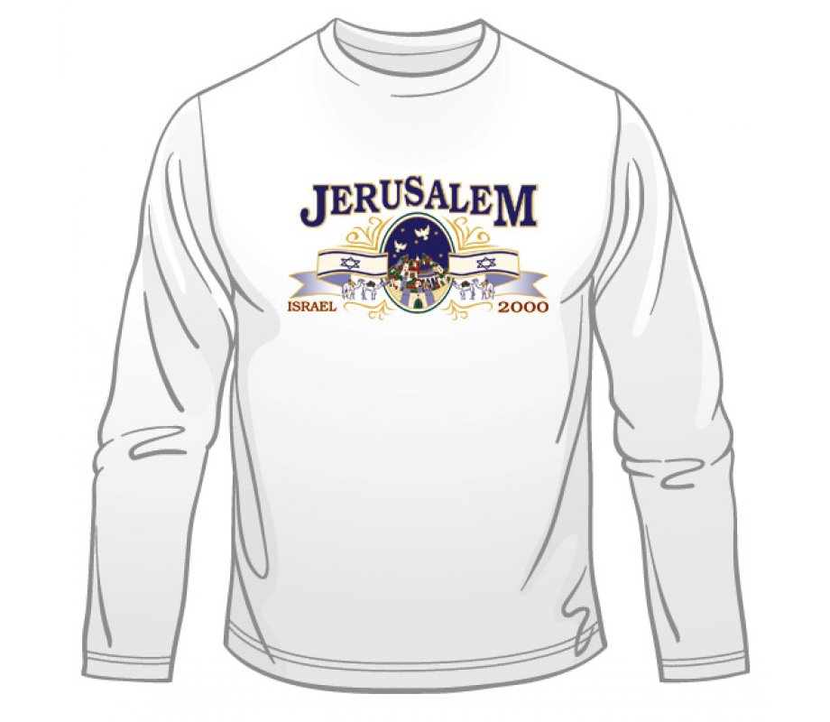 Jerusalem - Israel Long Sleeved T-Shirt