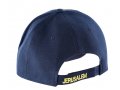 Jerusalem Baseball Cap with Menorah Emblem