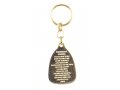 Jerusalem Keychain with Dove of Peace