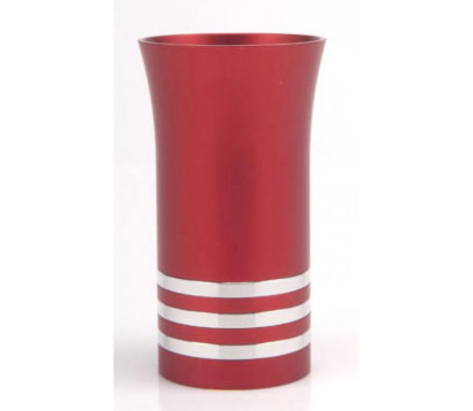 Kiddush Cup by Agayof - Radiant Red