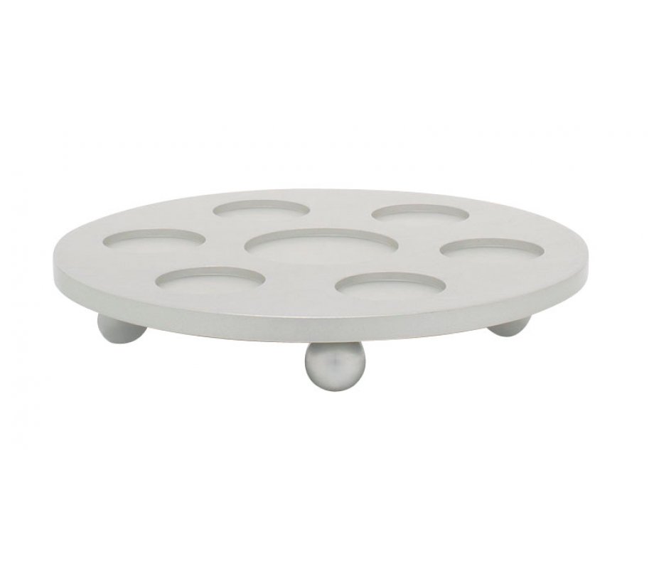 Kiddush Plate For Six Cups By Agayof