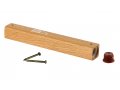 Light Brown Natural Wood Mezuzah Case