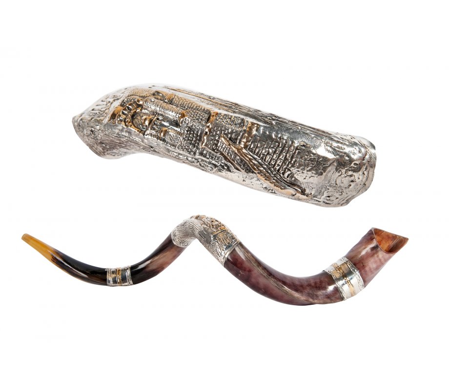 Old City Jerusalem Sterling Silver Yemenite Shofar