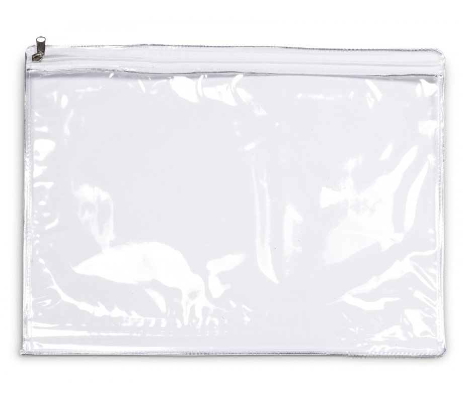 Protective Zippered Plastic Cover for Tallit Bag - Transparent
