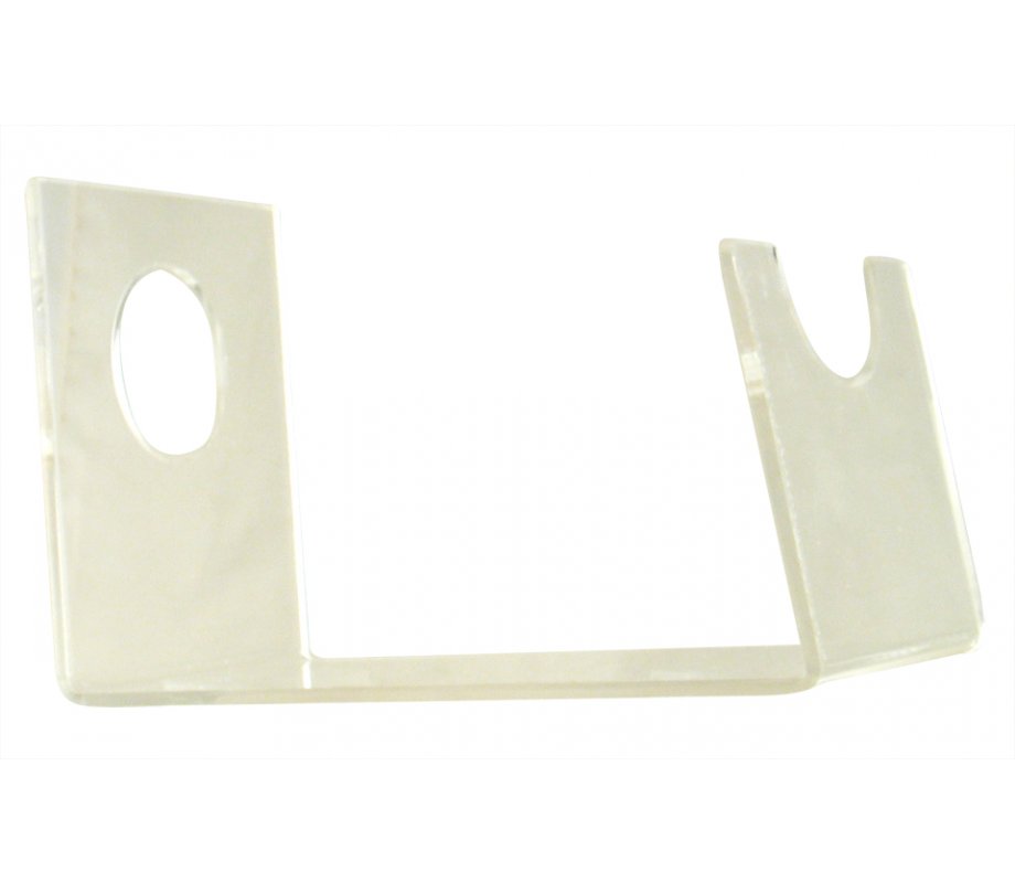 Ram's Horn Lucite Shofar Stand for Large Shofar 18-23 Inches Length