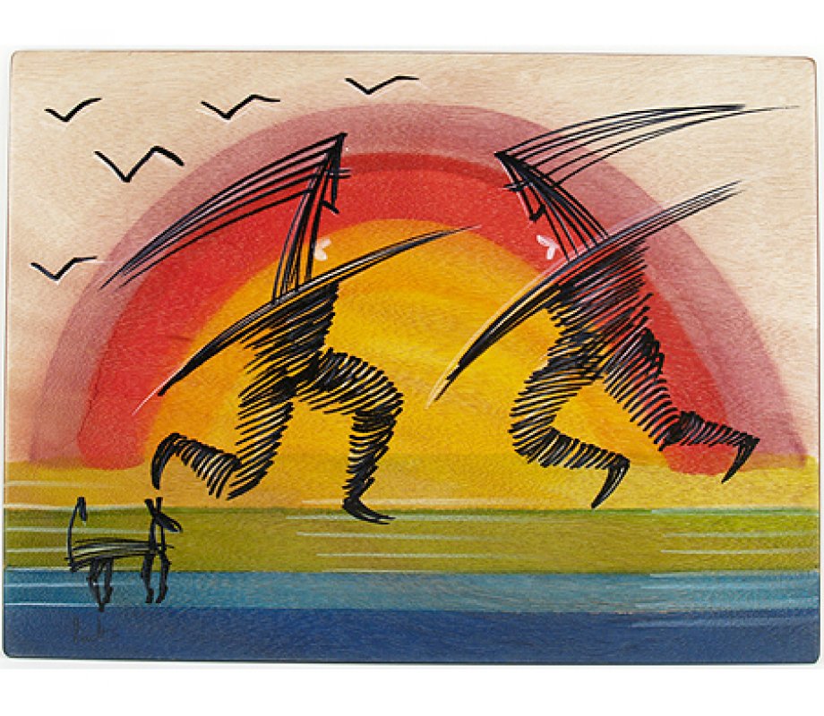 Rectangular Placemat Show by Kakadu Art