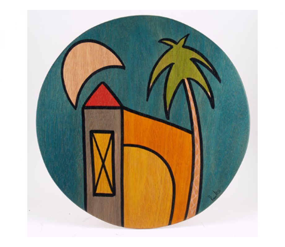 Round Placemat Dekel Home by Kakadu Art