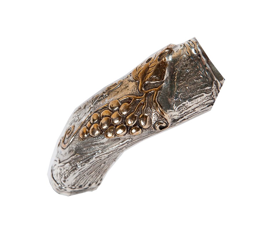 Seven Branch Menorah Sterling Silver Yemenite Shofar