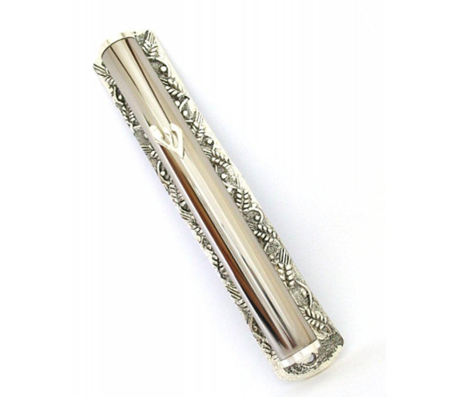 Silver Plated Mezuzah