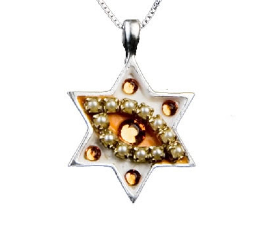 Star of David Pendant Against the Evil Eye by Ester Shahaf