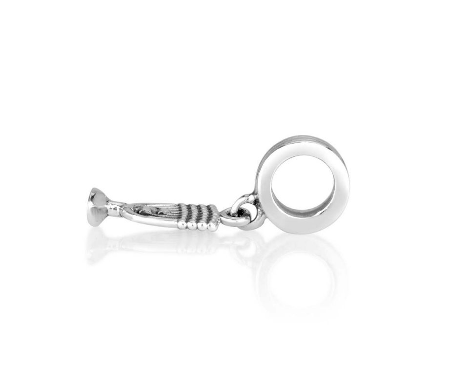 Sterling Silver Menorah Charm