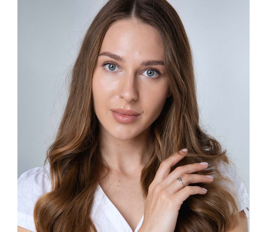 Sterling Silver Ring with Domed Cutout Star of David