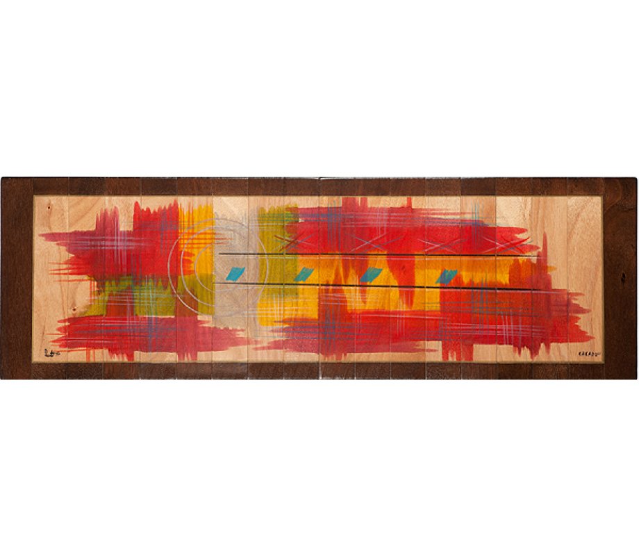 Table Runner Abstract by Kakadu Art