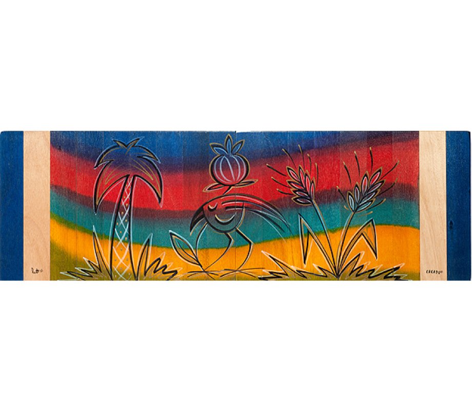 Table Runner Rainbow by Kakadu Art