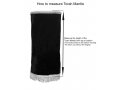 Velvet Torah Mantle Cover for Torah Scroll - Temple Menorah