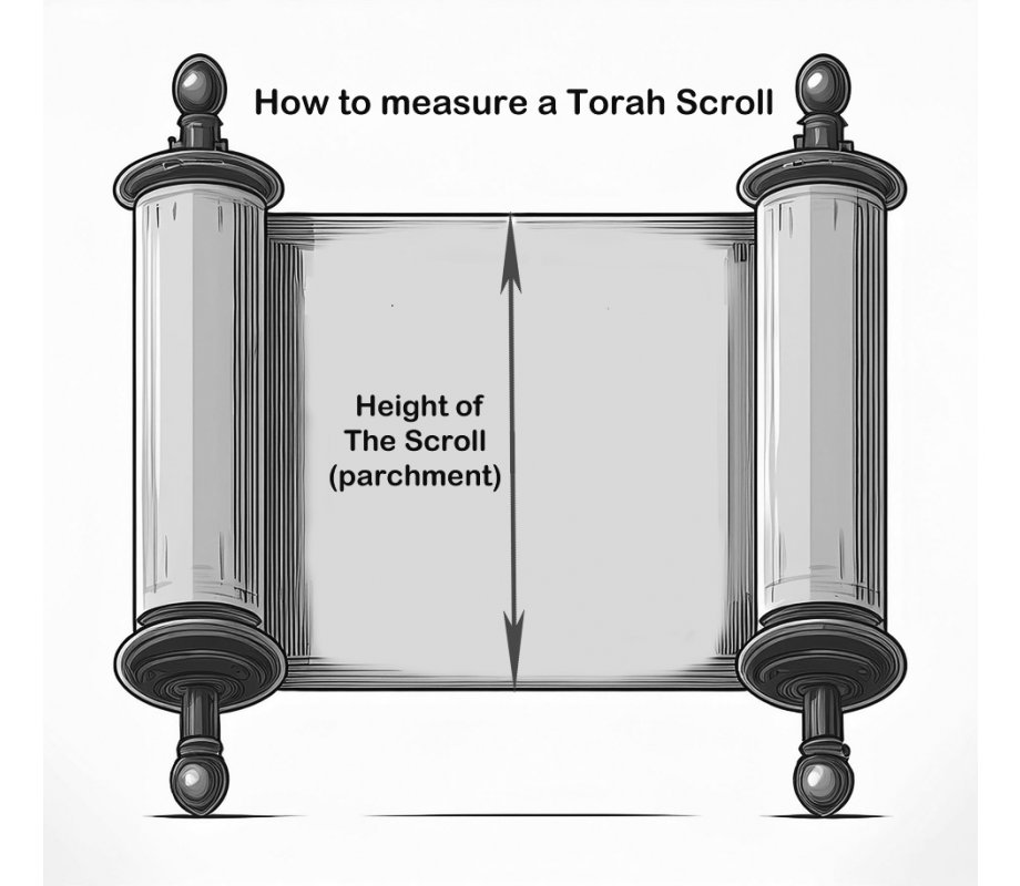Velvet Torah Mantle Cover for Torah Scroll - Temple Menorah