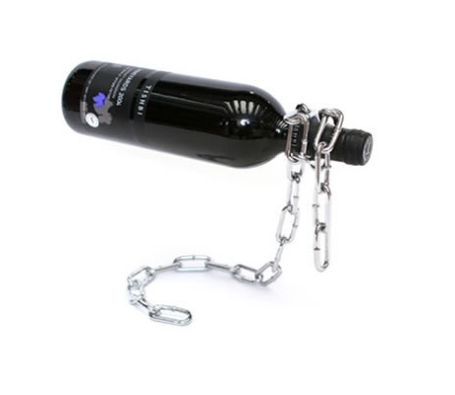 Wine Bottle Holder by Shahar Peleg