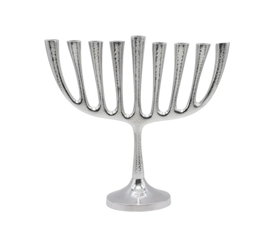 Yair Emanuel Classic Large Hanukkah Menorah - 12 Inches Height