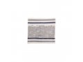 Yair Emanuel Embroidered Tallit Bag, Tefillin Bag Panoramic Jerusalem - Silver