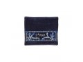 Yair Emanuel, Embroidered Tallit Tefillin Bags - Blue Pomegranates on Dark Blue